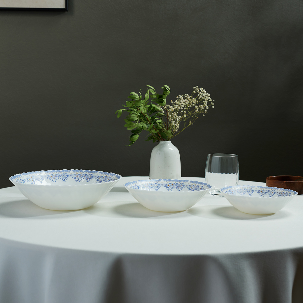 MILLIMI Аполлон2 Салатник опаловое стекло 24см, 218, арт.№ 818-317