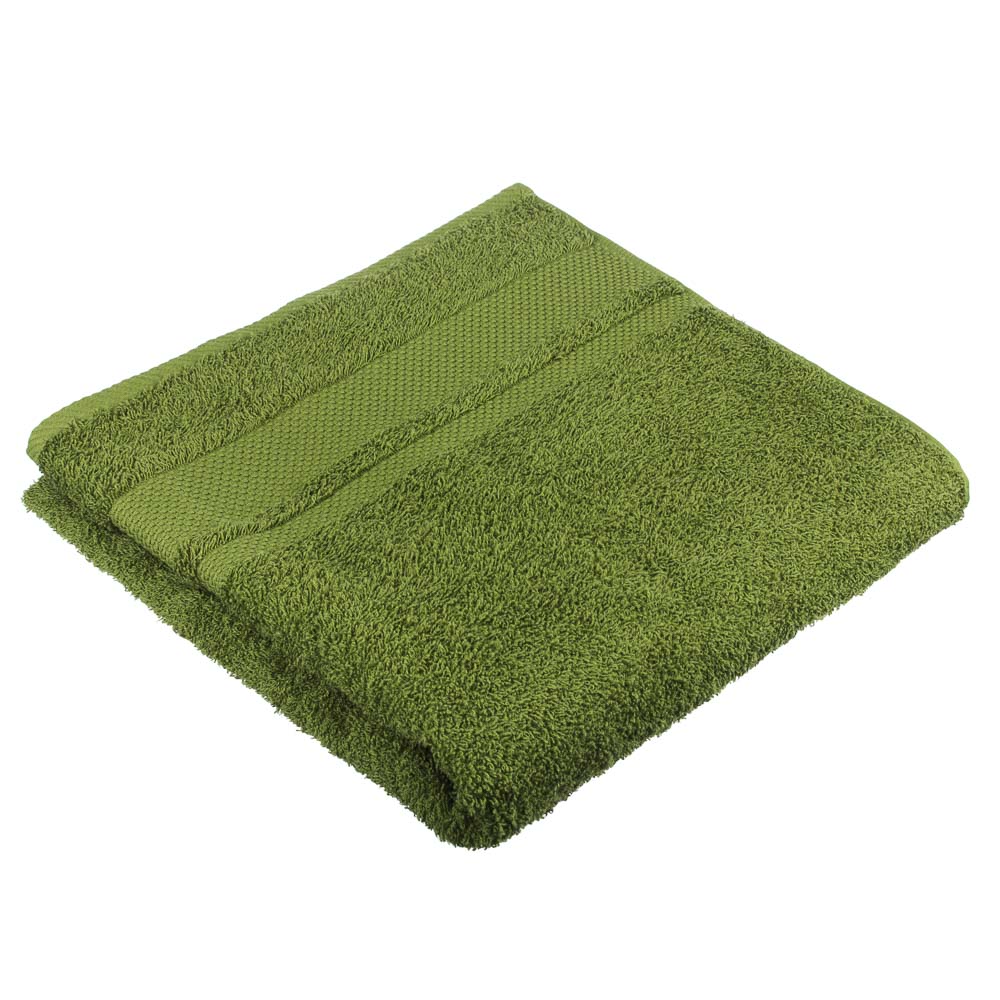 PROVANCE Наоми Полотенце махровое, 100% хлопок, 70х130см, 360гр/м, темно-зеленый, арт.№ 484-926