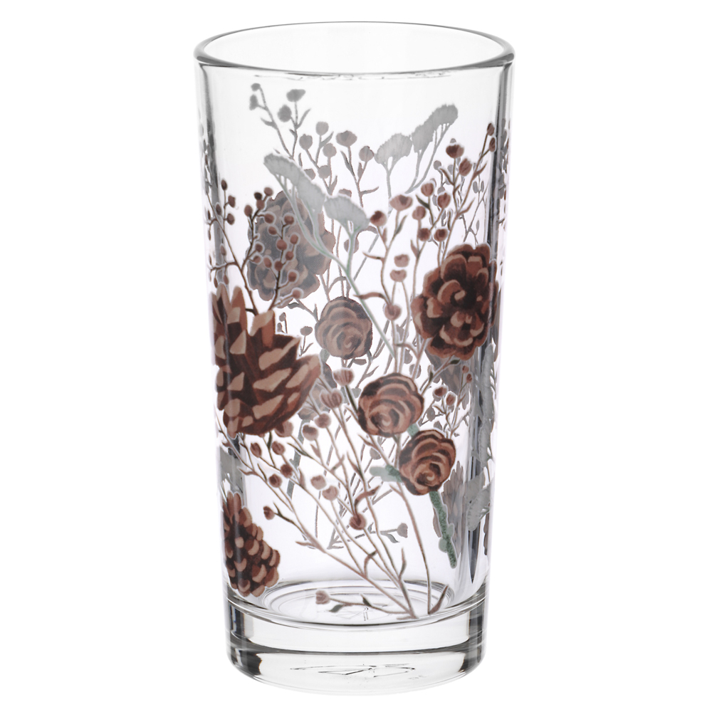 ОСЗ Шишки Стакан высокий 290мл, стекло, арт.№ 877-711