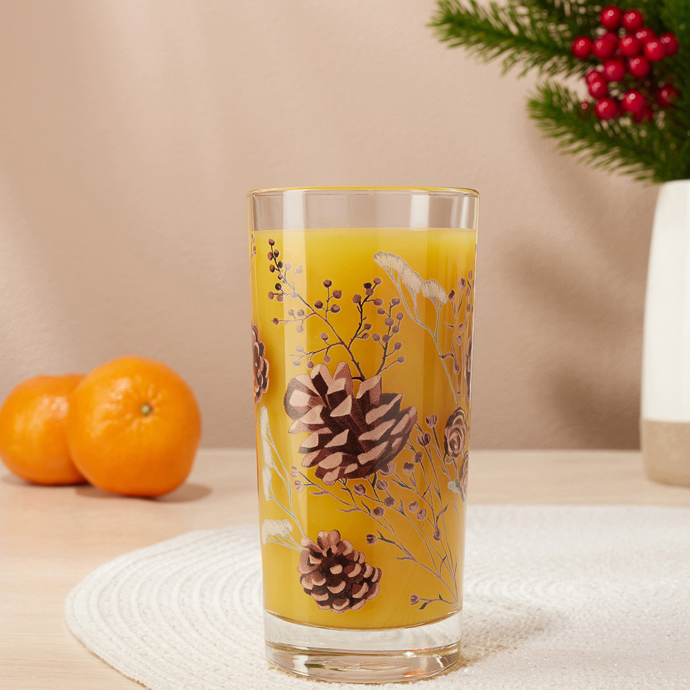 ОСЗ Шишки Стакан высокий 290мл, стекло, арт.№ 877-711