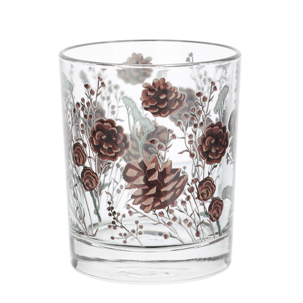 ОСЗ Шишки Стакан низкий 240мл, стекло, арт.№ 877-712