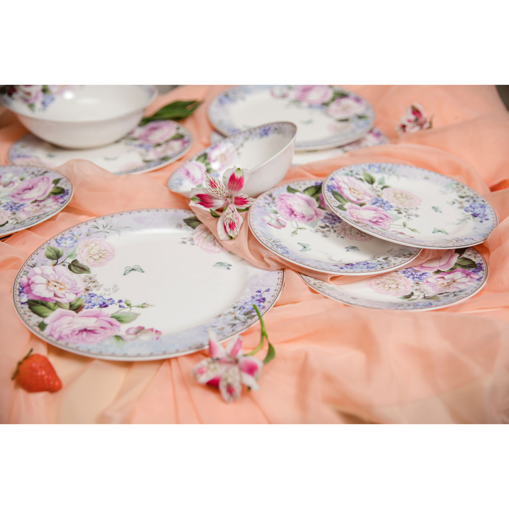 MILLIMI Фредерика Сервиз столовый 21пр, костяной фарфор, арт.№ 821-013