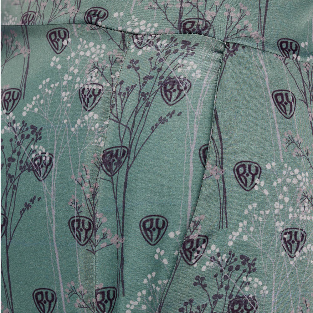 Пижама "Grass" green, унисекс, салатовый с рисунком, разм. one size, арт.№ 080-030