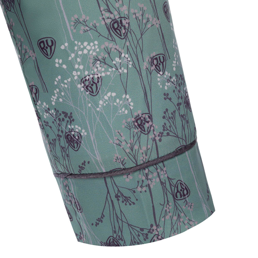 Пижама "Grass" green, унисекс, салатовый с рисунком, разм. one size, арт.№ 080-030