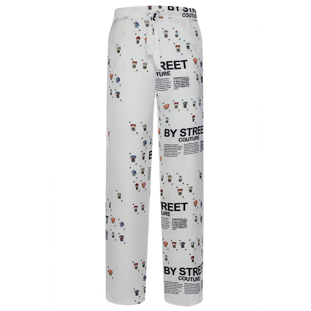 Пижама "Cards" white, женская, белый с рисунком, разм. one size, арт.№ 080-034