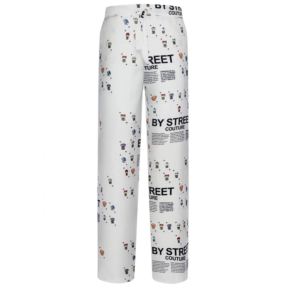 Пижама "Cards" white, мужская, белый с рисунком, разм. one size, арт.№ 080-035