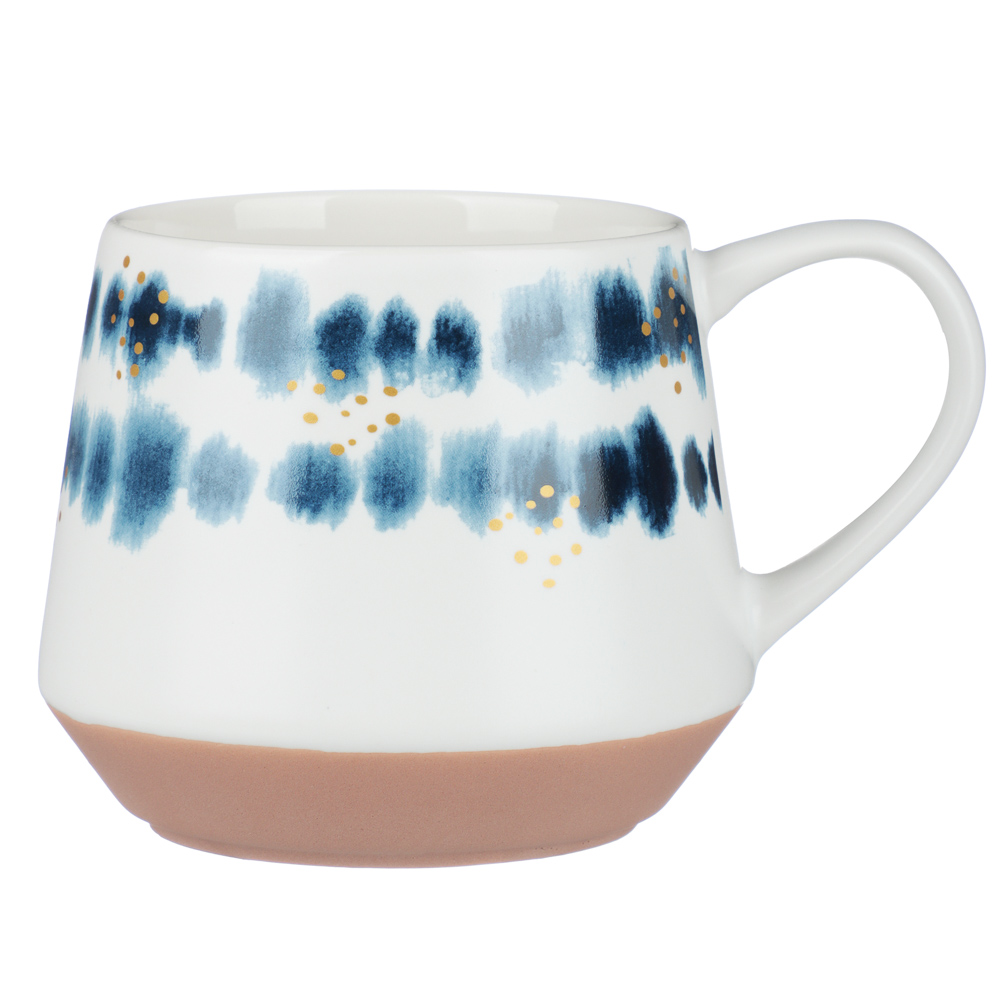 Кружка Абстракция тм MILLIMI, 470мл, 4 дизайна, фарфор, арт.№ 806-516