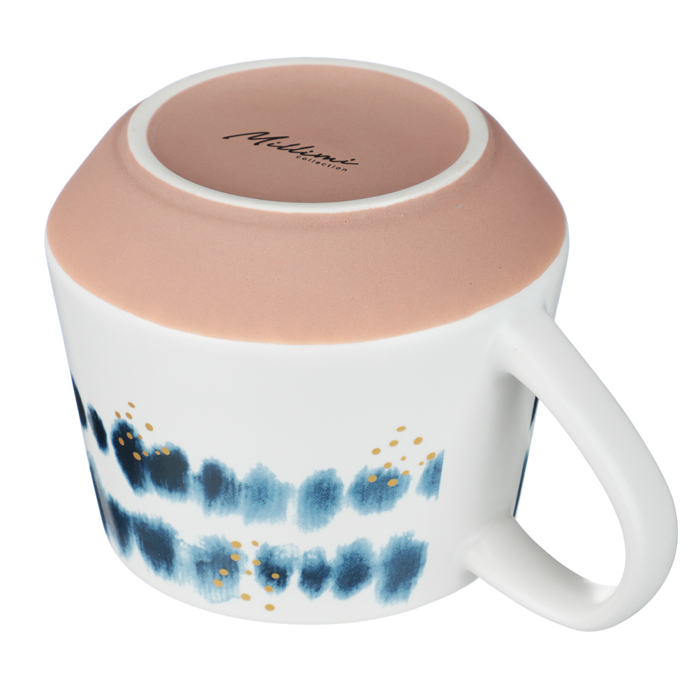 Кружка Абстракция тм MILLIMI, 470мл, 4 дизайна, фарфор, арт.№ 806-516