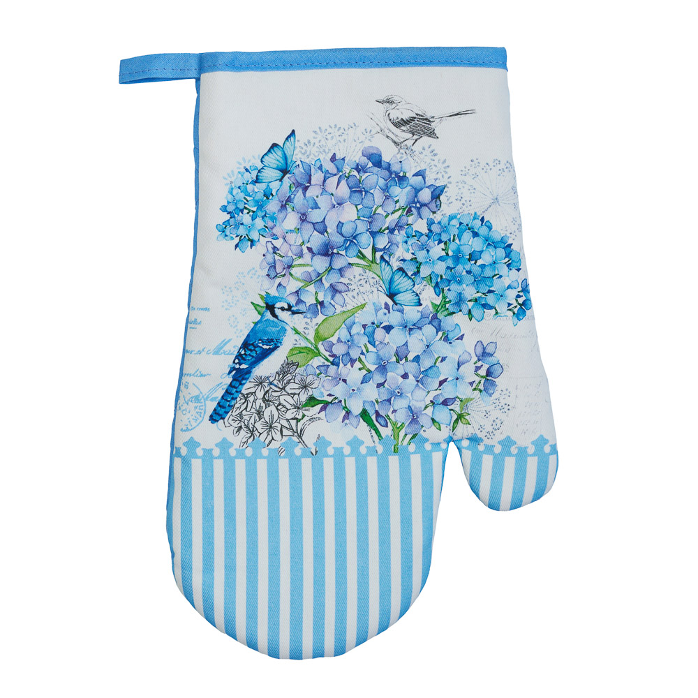 PROVANCE Гортензия Прихватка-варежка, 100% хлопок, 17х28см, арт.№ 488-078