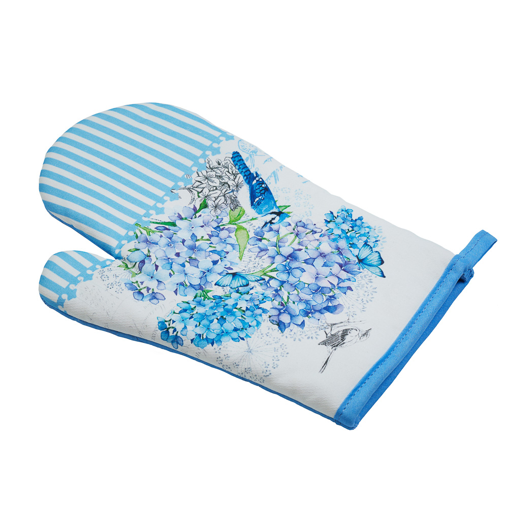 PROVANCE Гортензия Прихватка-варежка, 100% хлопок, 17х28см, арт.№ 488-078