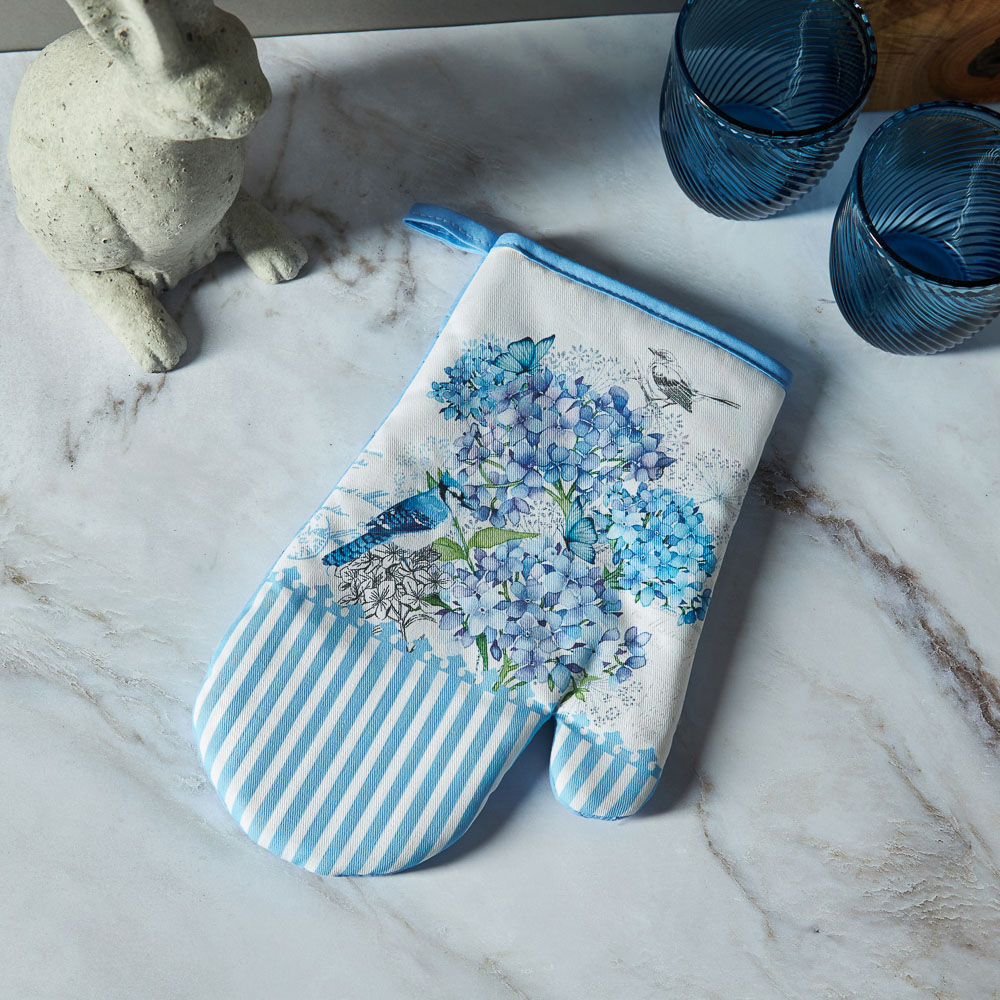 PROVANCE Гортензия Прихватка-варежка, 100% хлопок, 17х28см, арт.№ 488-078