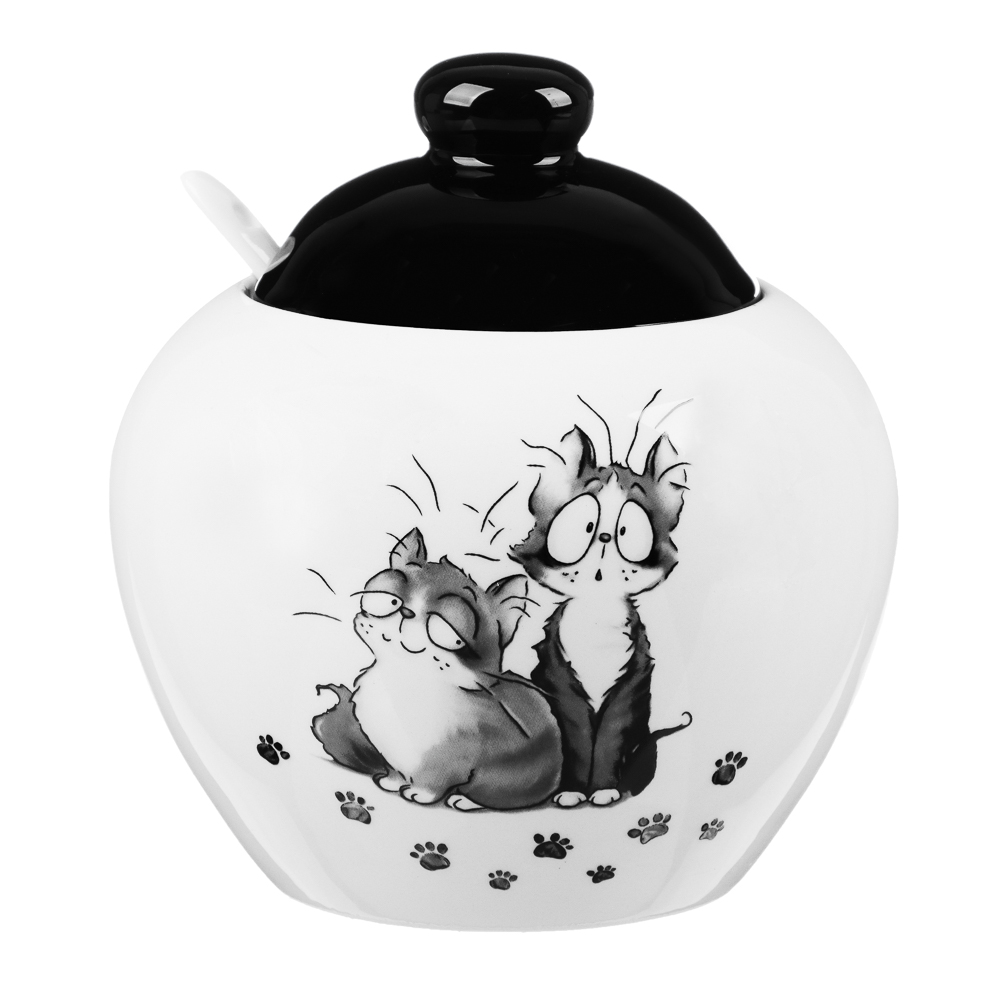 MILLIMI Озорные коты Сахарница, 500мл, керамика, арт.№ 824-504