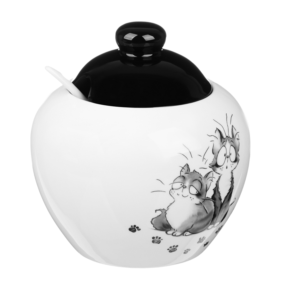 MILLIMI Озорные коты Сахарница, 500мл, керамика, арт.№ 824-504