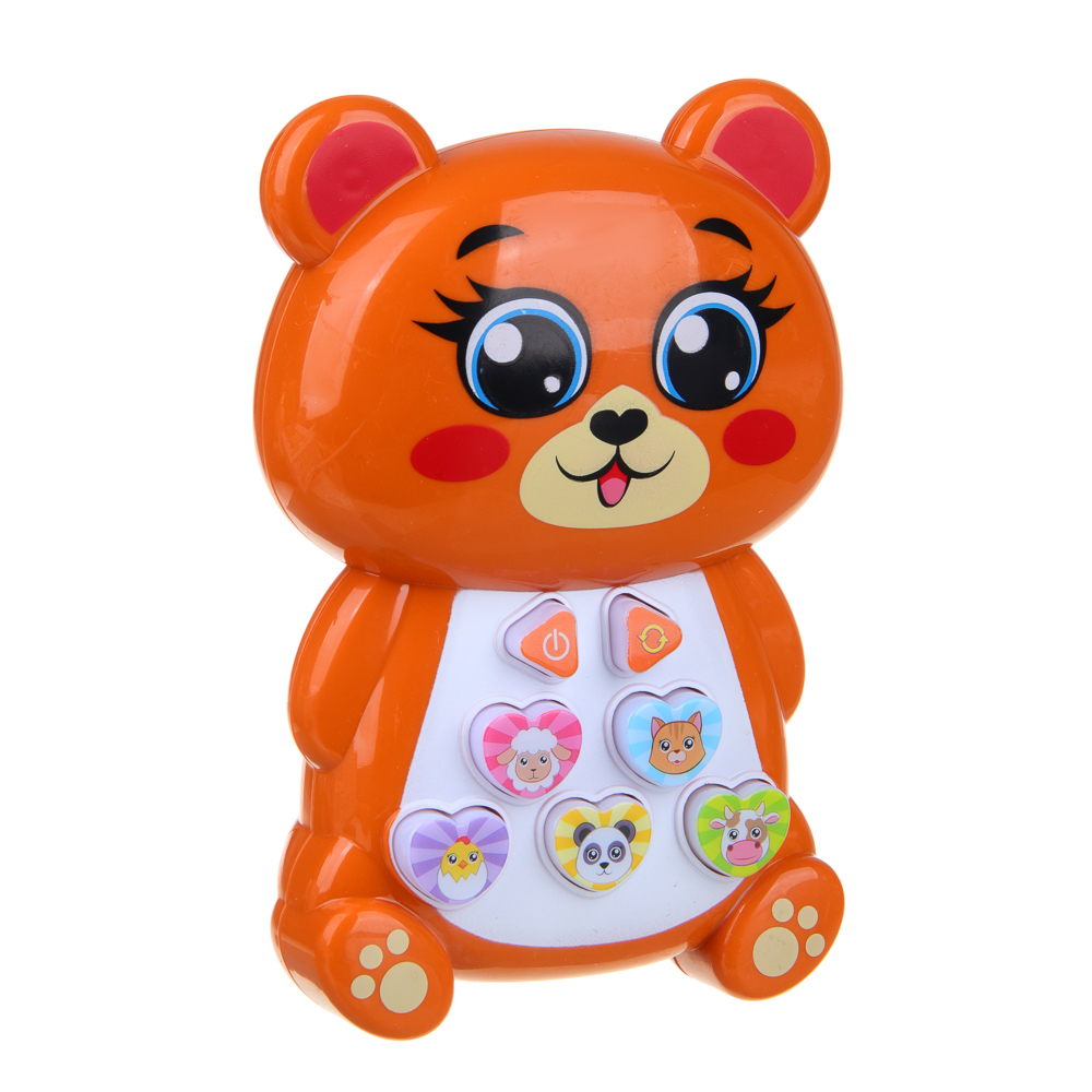 ИГРОЛЕНД Музыкальная игрушка "Питомец", 2хАА, свет, звук, пластик, 14.5х19х5.5см, арт.№ 272-770