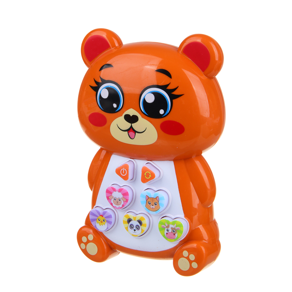 ИГРОЛЕНД Музыкальная игрушка "Питомец", 2хАА, свет, звук, пластик, 14.5х19х5.5см, арт.№ 272-770