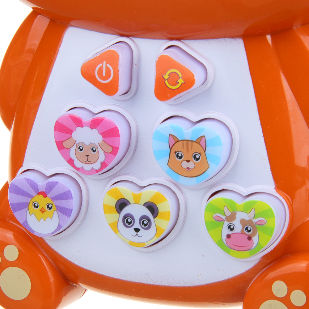 ИГРОЛЕНД Музыкальная игрушка "Питомец", 2хАА, свет, звук, пластик, 14.5х19х5.5см, арт.№ 272-770