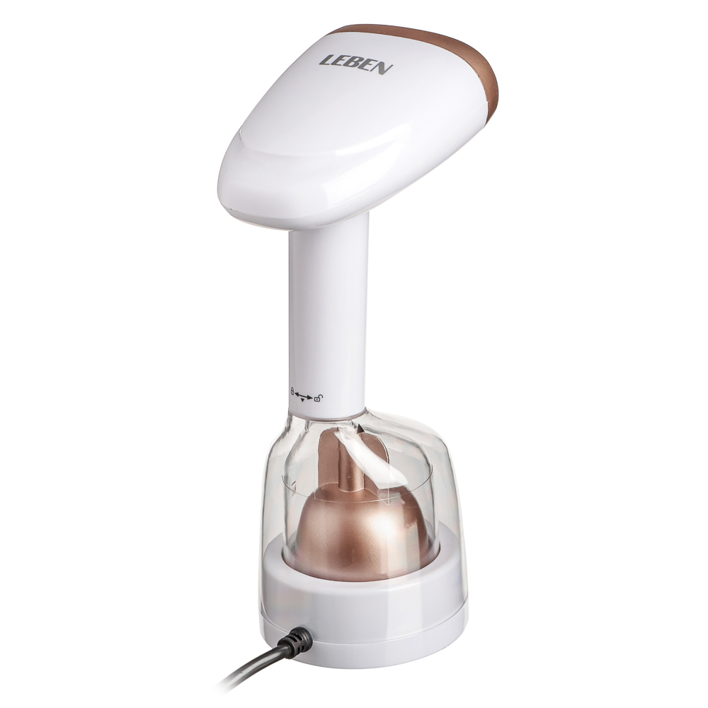 LEBEN Отпариватель ручной, бак для воды 120мл, 1000Вт, 220-240В, арт.№ 249-102