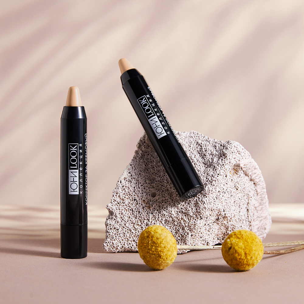 ЮНИLOOK Корректор 3Д кремовый для лица в стике 2,7г, Тон 02, арт.№ 330-062