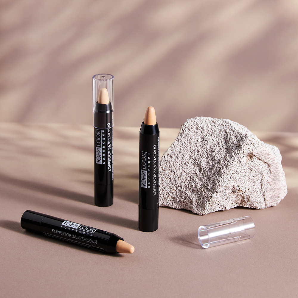 ЮНИLOOK Корректор 3Д кремовый для лица в стике 2,7г, Тон 02, арт.№ 330-062