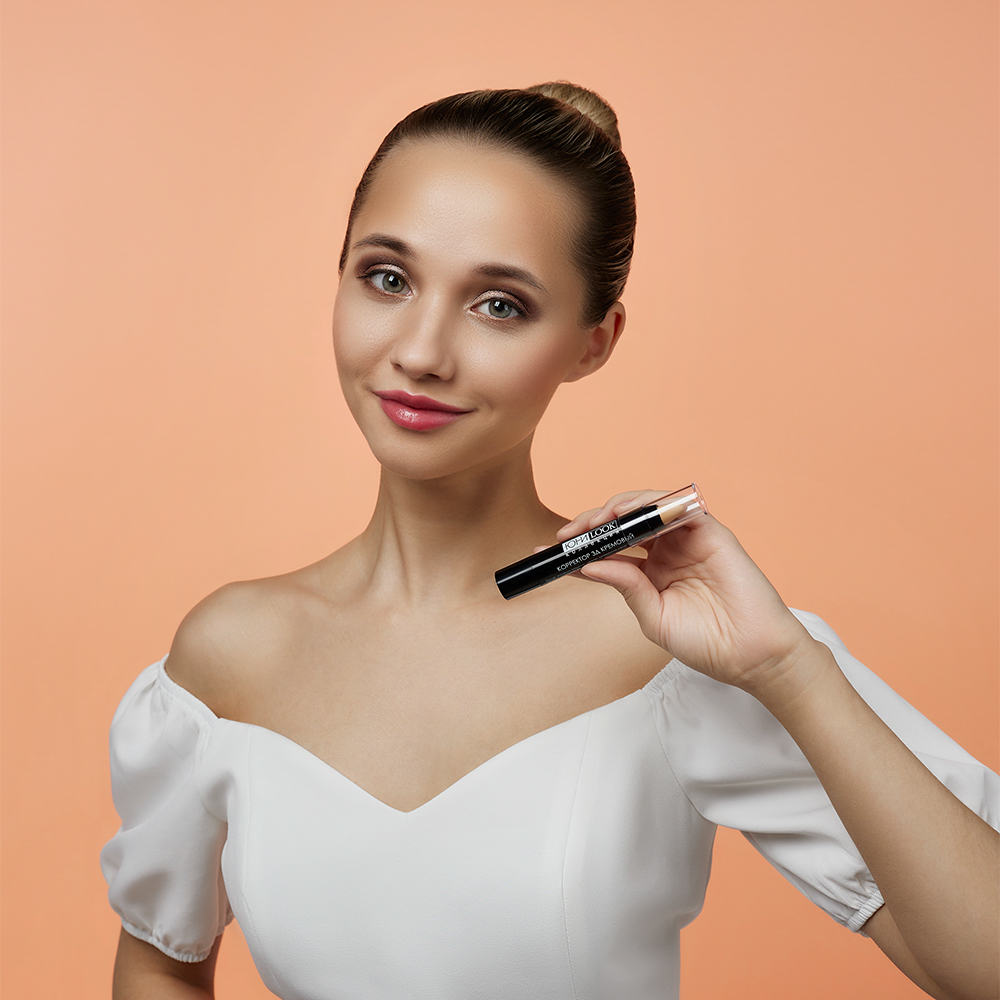 ЮНИLOOK Корректор 3Д кремовый для лица в стике 2,7г, Тон 02, арт.№ 330-062