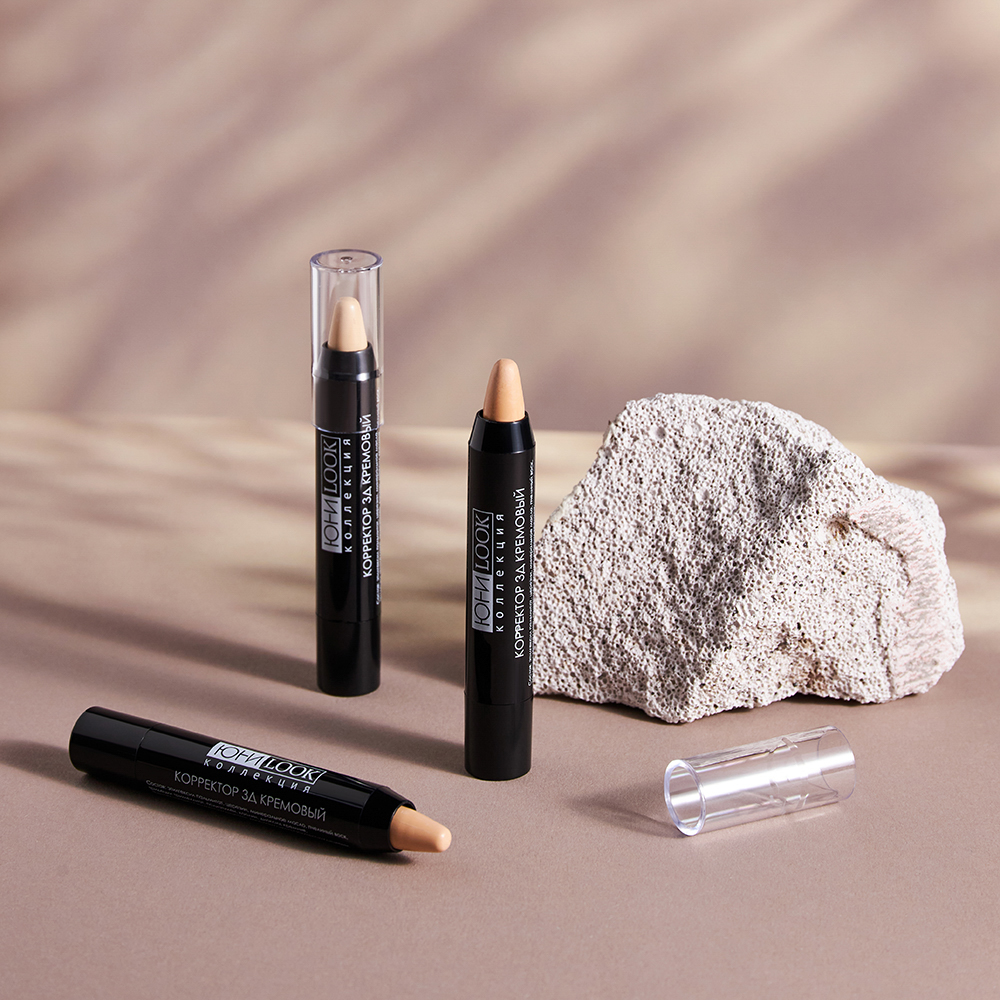 ЮНИLOOK Корректор 3Д кремовый для лица в стике 2,7г, Тон 03, арт.№ 330-063