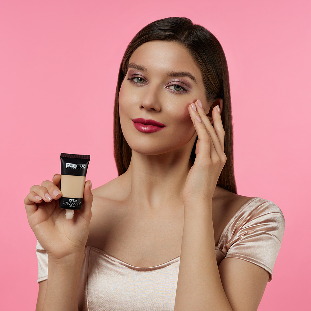 ЮНИLOOK Крем тональный, 30мл, Тон 01, арт.№ 330-064
