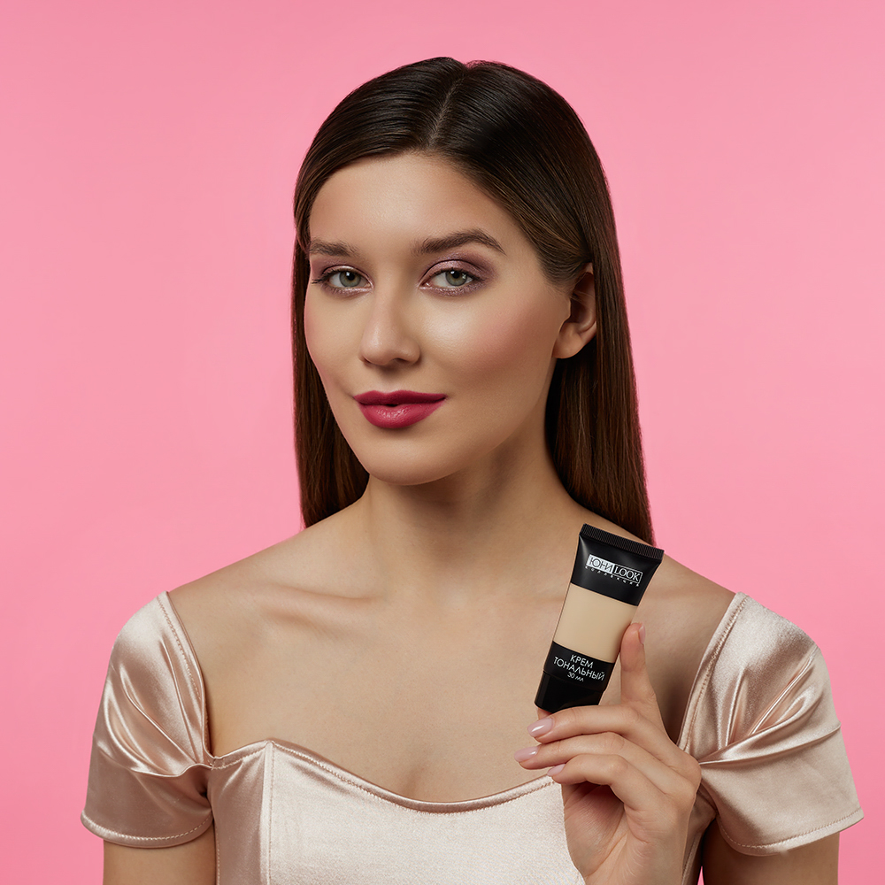 ЮНИLOOK Крем тональный, 30мл, Тон 01, арт.№ 330-064