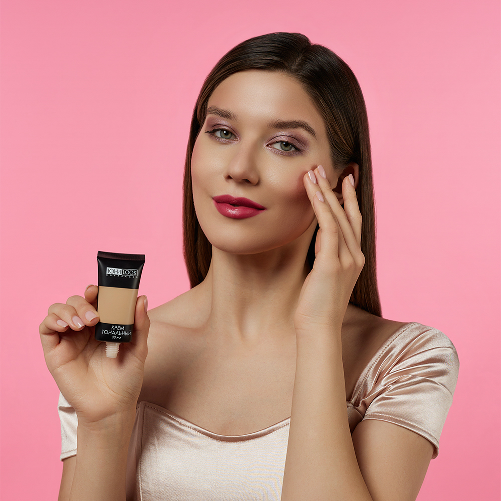 ЮНИLOOK Крем тональный, 30мл, Тон 03, арт.№ 330-066