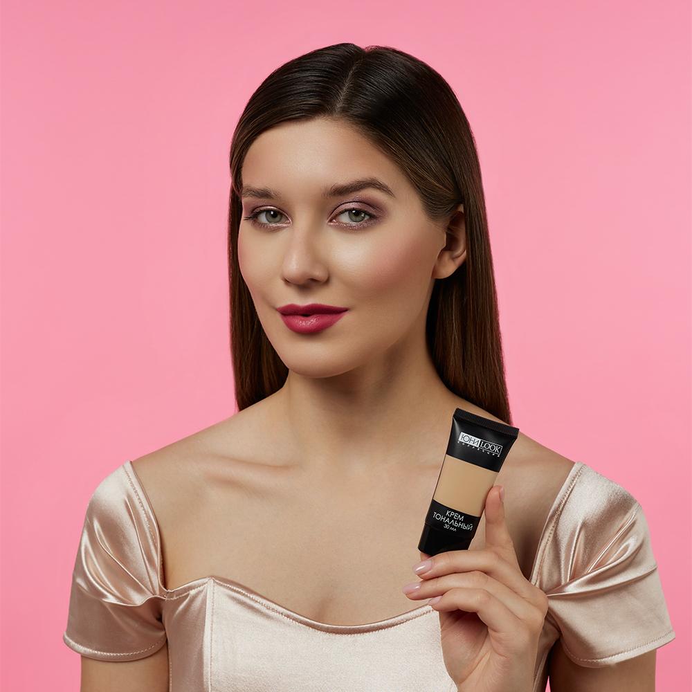 ЮНИLOOK Крем тональный, 30мл, Тон 03, арт.№ 330-066