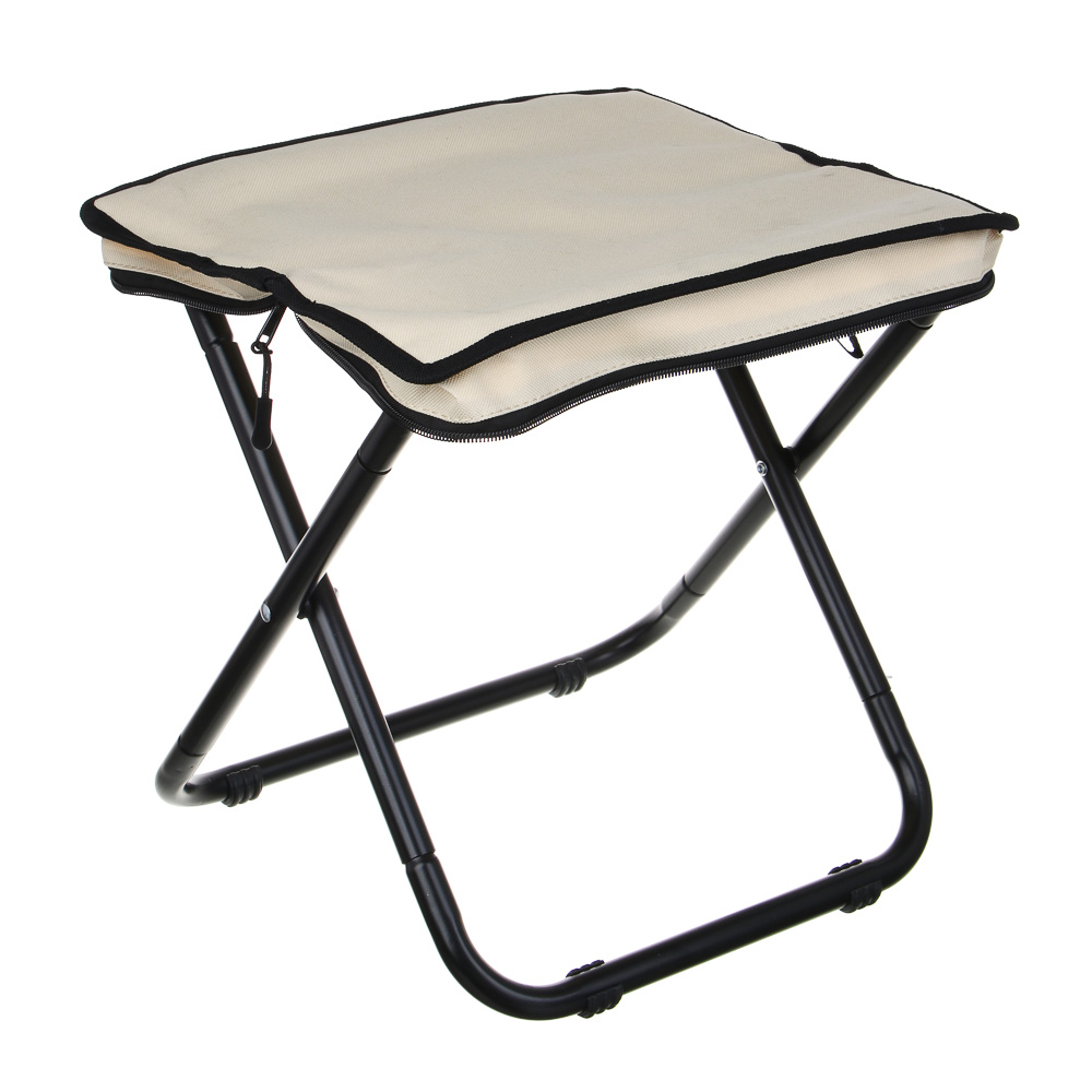 Табурет компактный тм РУССО ТУРИСТО, до 90 кг, 32х27х34см, оксфорд 600D, сталь d13мм, арт.№ 121-097