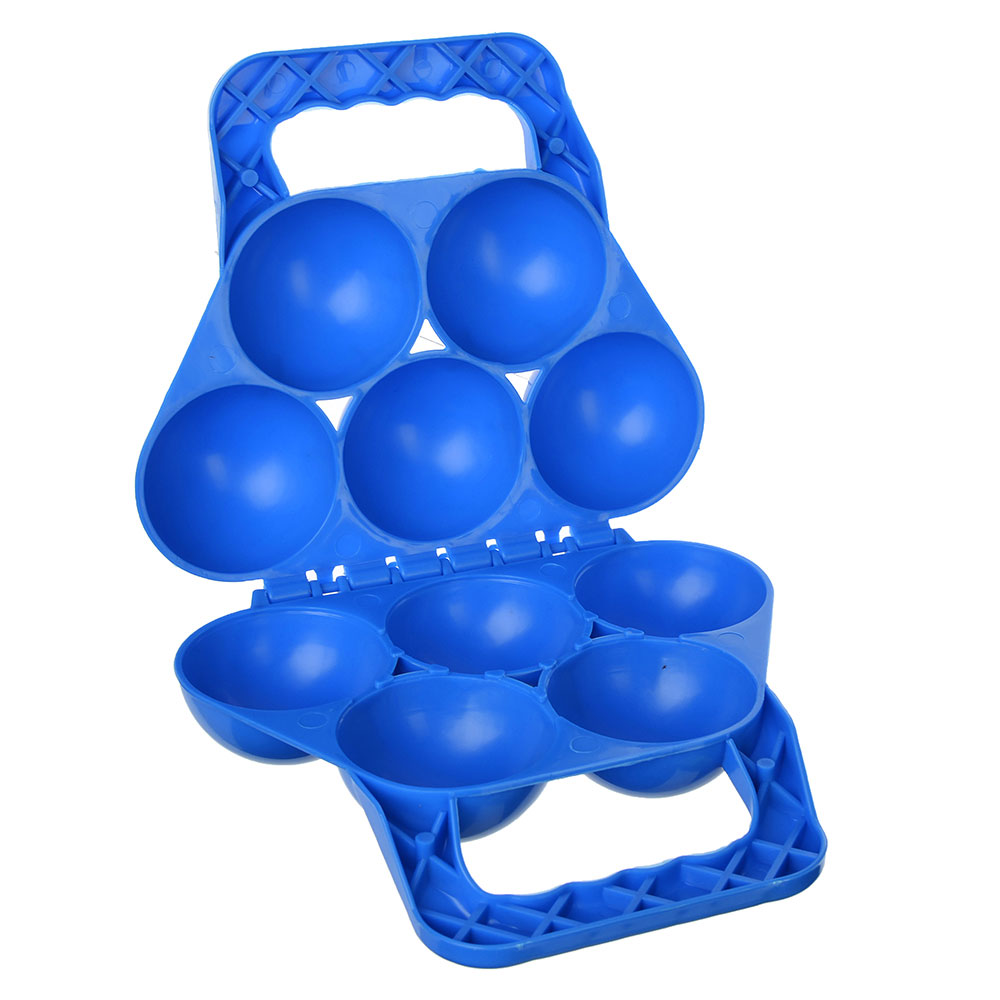 SILAPRO Снежкостроитель на 5 шт, пластик, 32х19см, 3 цвета, арт.№ 111-004