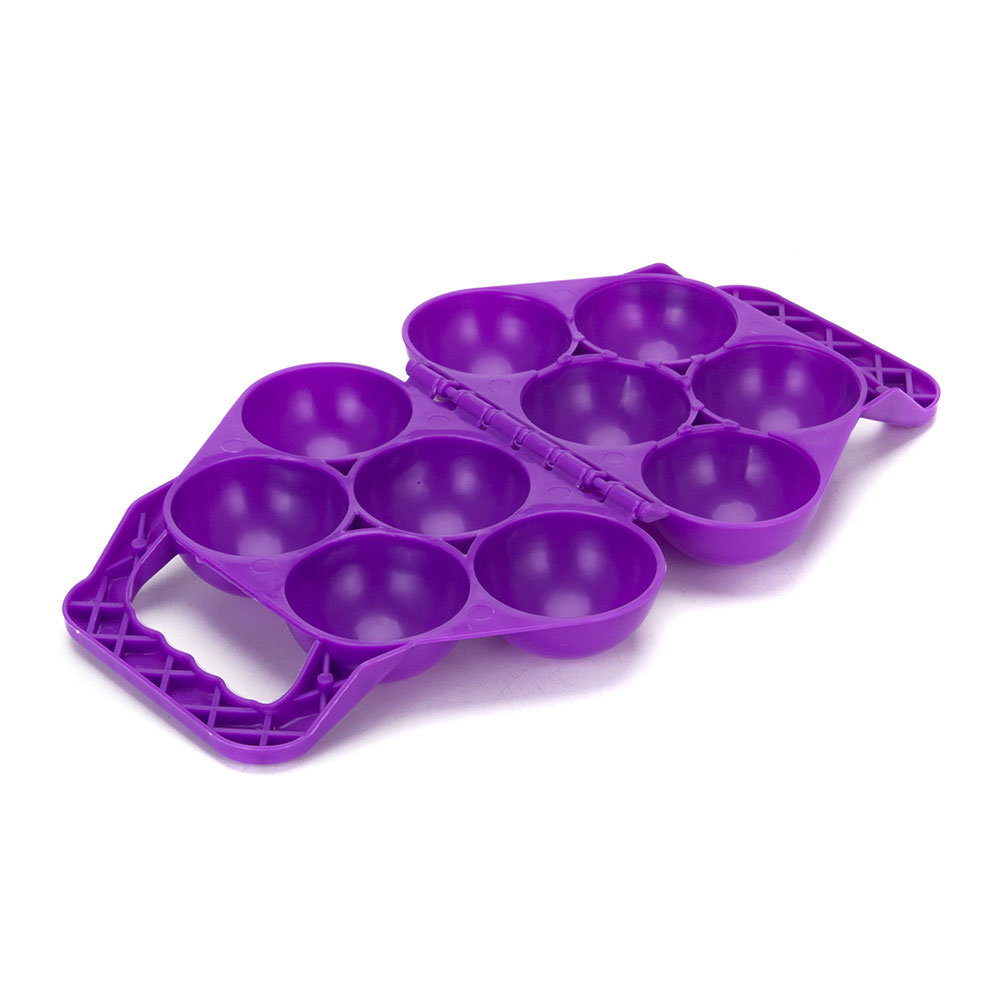 SILAPRO Снежкостроитель на 5 шт, пластик, 32х19см, 3 цвета, арт.№ 111-004