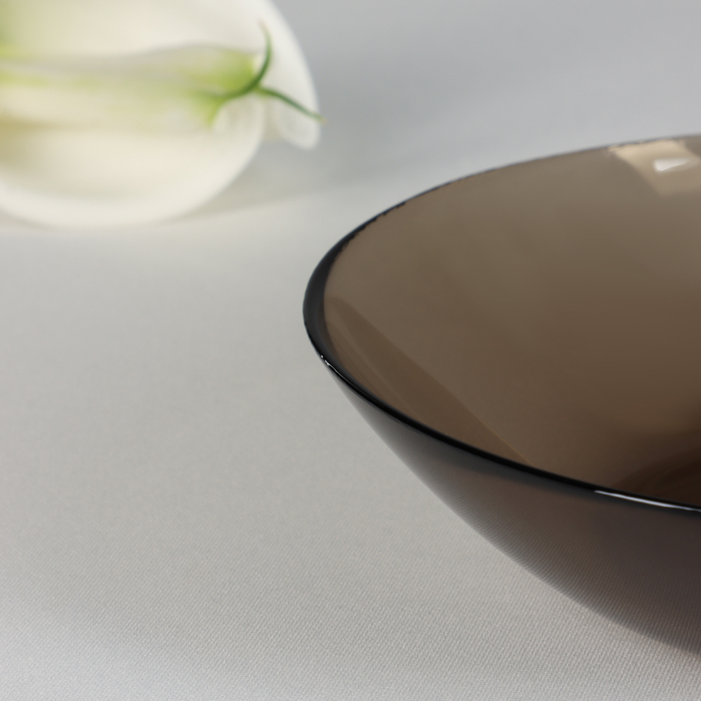 Luminarc Эклипс Амбьянте Тарелка глубокая 20,8 см, дымчатое стекло, арт.№ 877-452