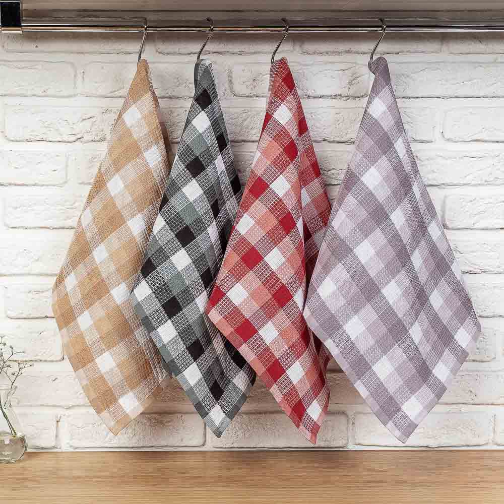 PROVANCE Гармония Полотенце кухонное вафельное, 100% хлопок, 40х60см, 210гр/м, 4 цвета, арт.№ 434-103