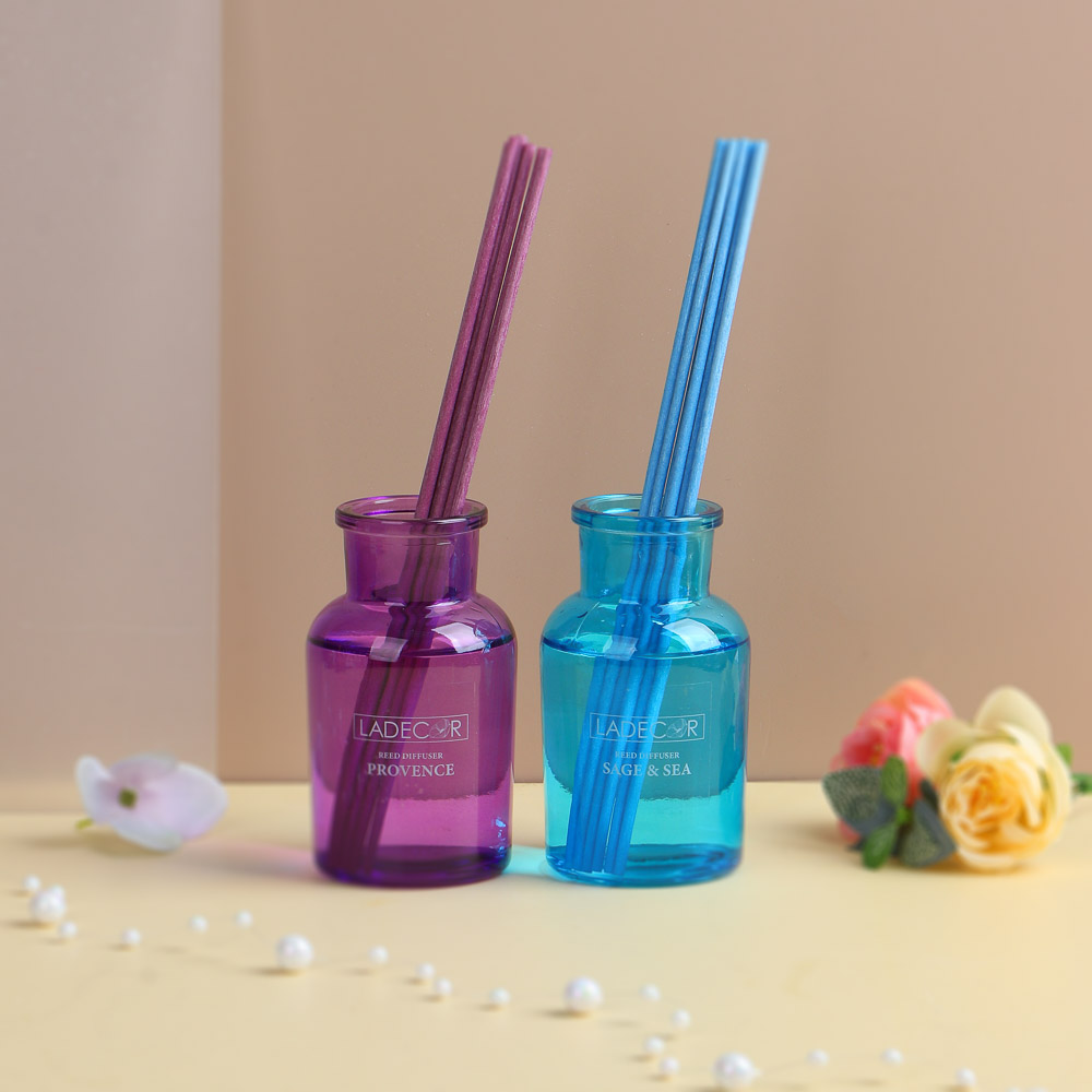 LADECOR Аромадиффузор 100 мл (sage &sea/orchid/silver mountains/bourbon plum/provence), арт.№ 412-206
