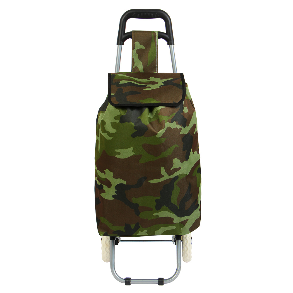 VETTA Тележка+сумка со стулом, сумка до 30кг, 31л, стул до 120кг, 44x94x26см, брезент, колеса d16см, арт.№ 467-220