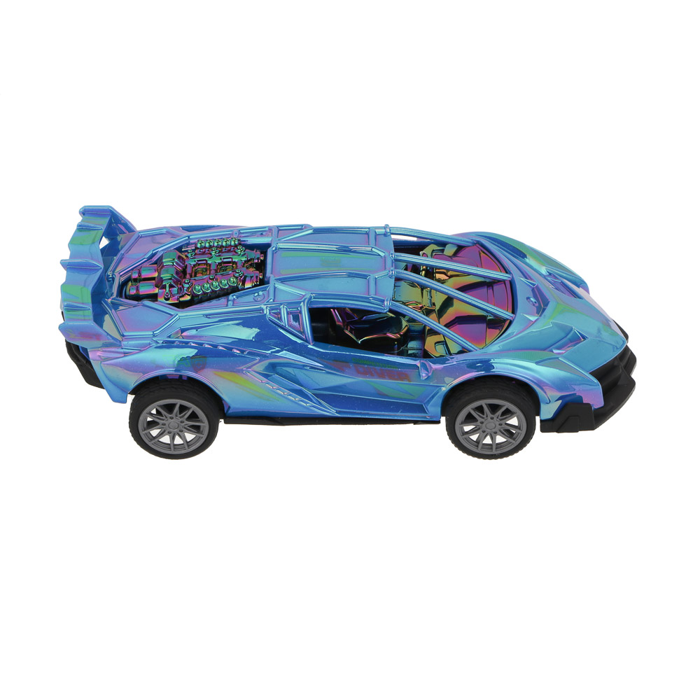 ИГРОЛЕНД Машина инерционная "Ночной дрифт", PP, 15,5х7,5х4 см, 4 дизайна, арт.№ 292-482