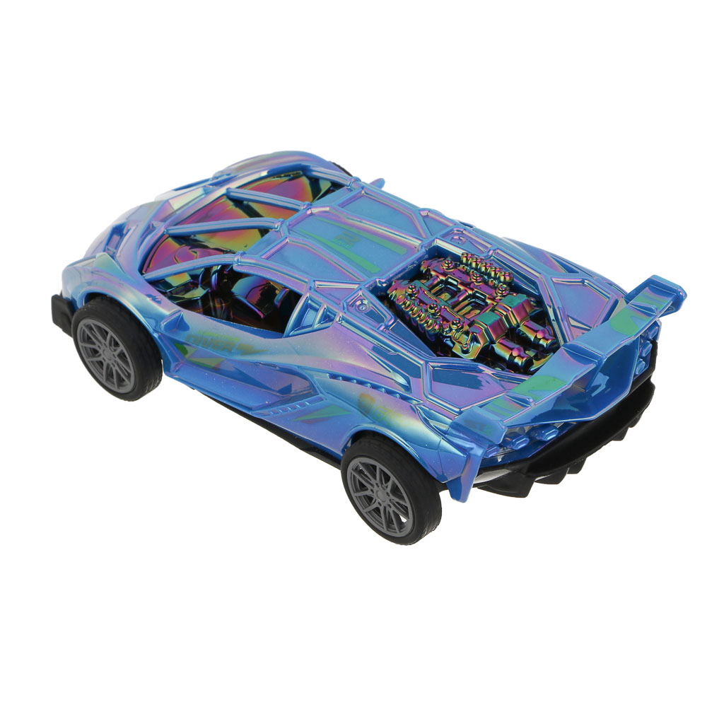 ИГРОЛЕНД Машина инерционная "Ночной дрифт", PP, 15,5х7,5х4 см, 4 дизайна, арт.№ 292-482