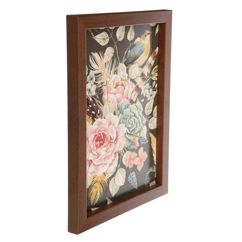 Ключница открытого типа, 5 крючков, МДФ, 33х26х1,5см, 6 дизайнов, арт.№ 510-171