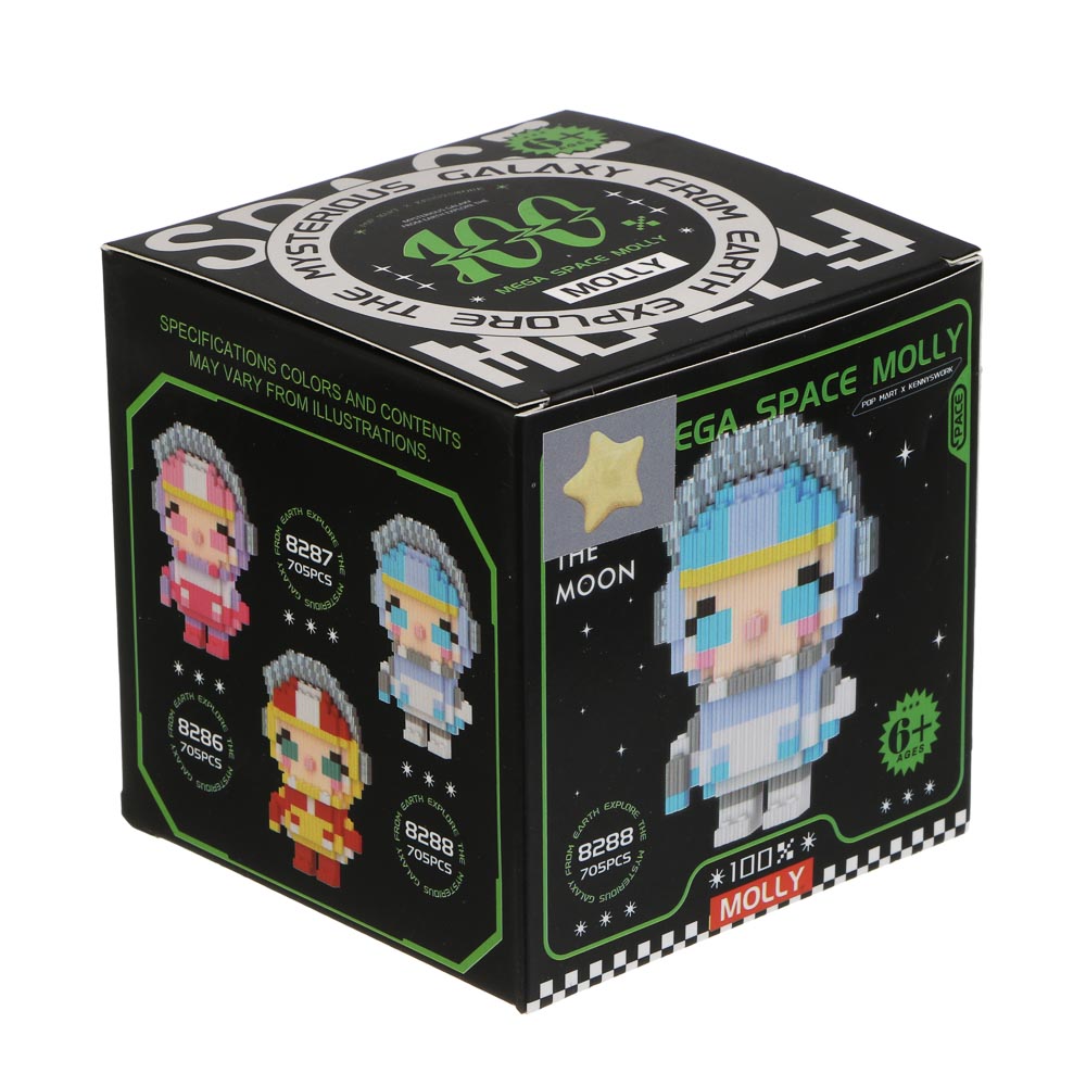 Конструктор мини 3D "Милаха", ABS, 2912-01, арт.№ 858-098