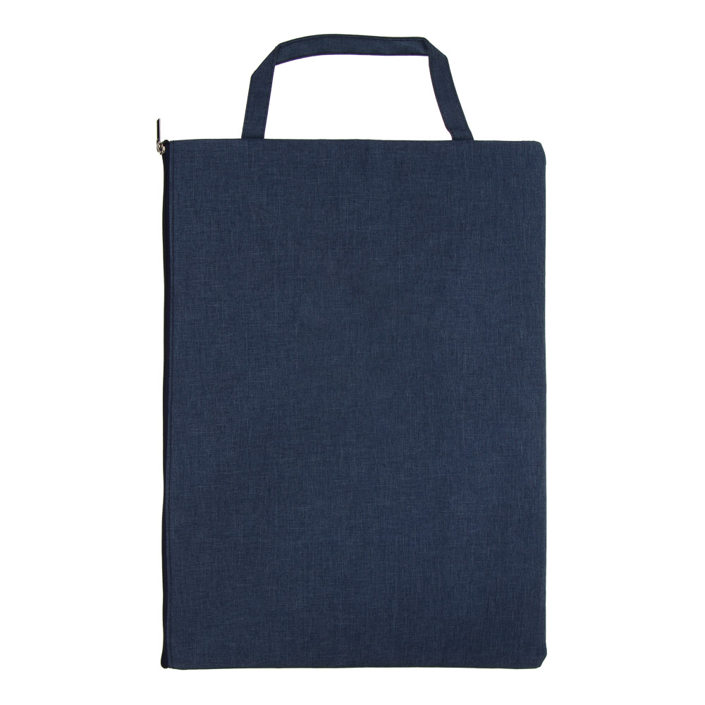 Папка-шоппер А4, 35,5х26,5 см., материал плотный текстиль, полиэстер, 3 цв., арт.№ 532-108