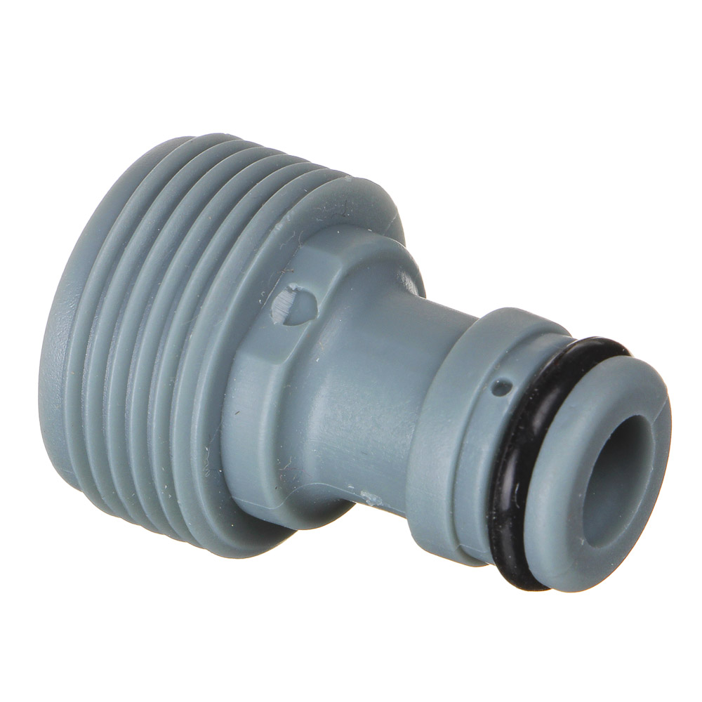 INBLOOM Штуцер резьбовой, с внешней резьбой d3/4", пластик, арт.№ 160-018