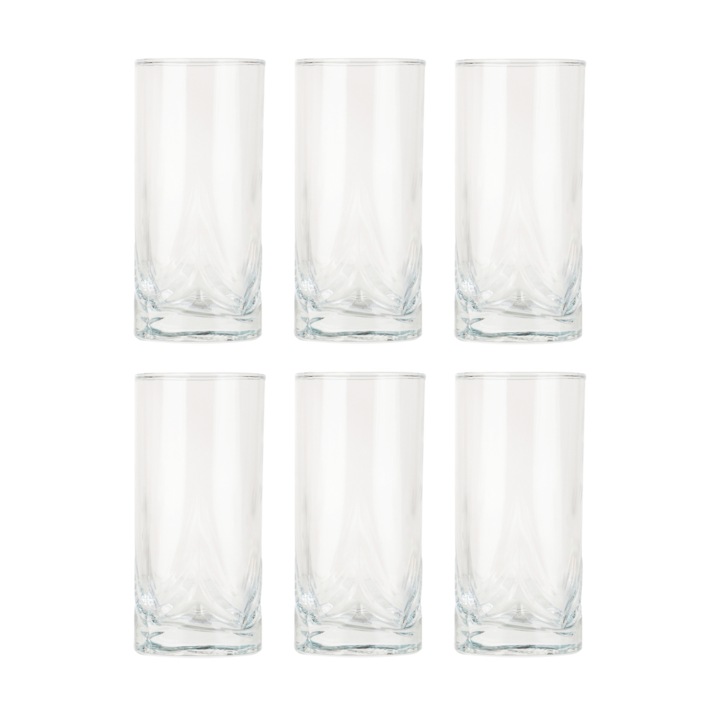 PASABAHCE Триумф Набор стаканов высоких 6 шт 290 мл, стекло, арт.№ 878-578