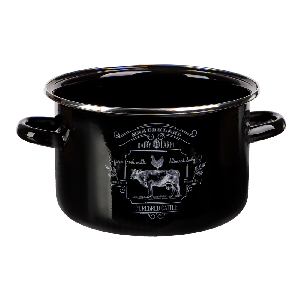 Ранчо Кастрюля эмалированная 4 л, арт.№ 894-502