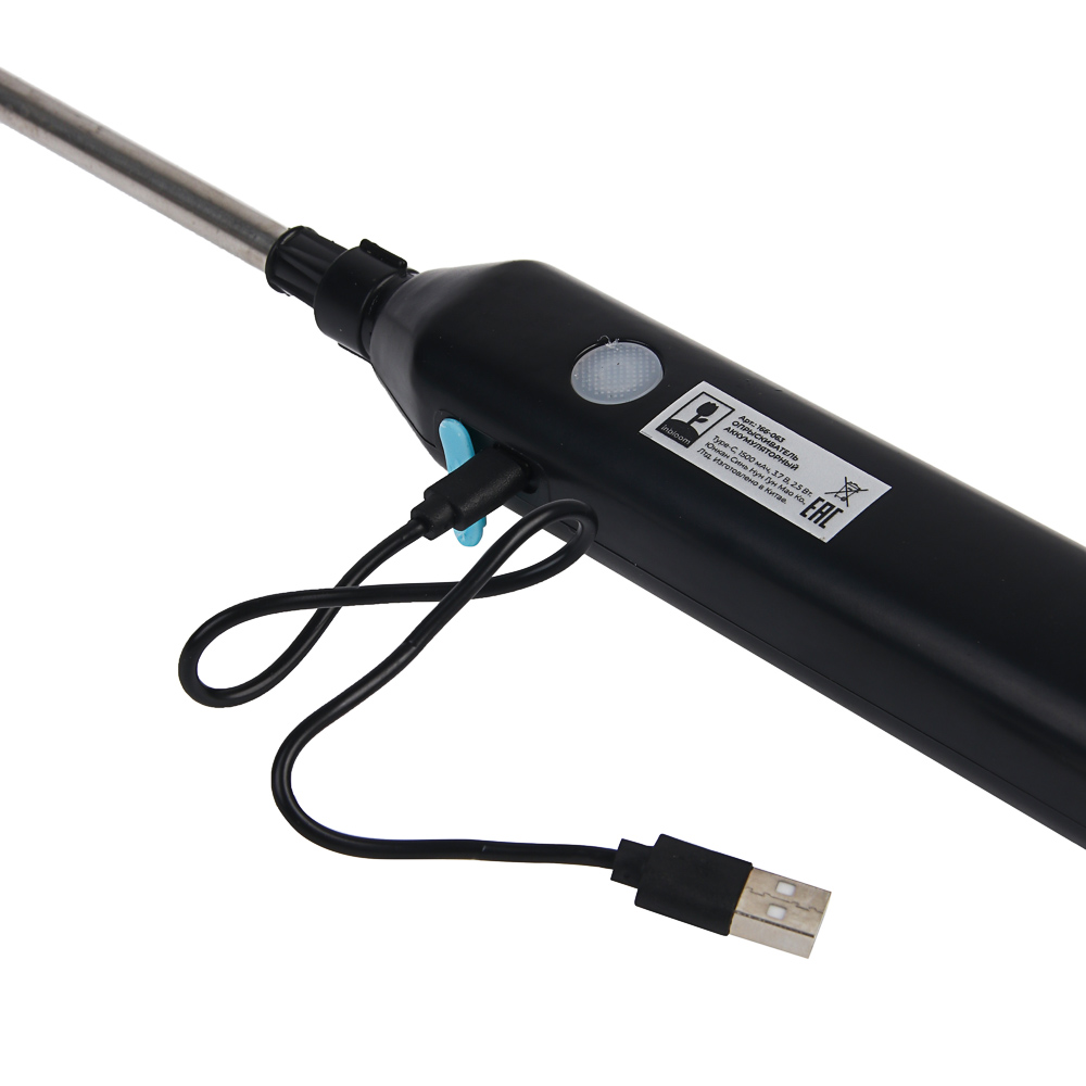 Опрыскиватель аккумуляторный садовый тм INBLOOM, 4 насадки, шланг 6м, type-c, АБС, арт.№ 166-063