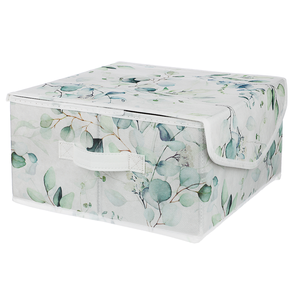 VETTA Рио-де-Жанейро Короб с крышкой, 28х30х16 см, спанбонд, арт.№ 457-758