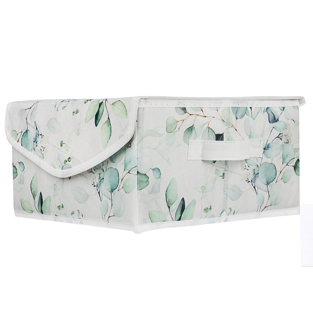 VETTA Рио-де-Жанейро Короб с крышкой, 28х30х16 см, спанбонд, арт.№ 457-758