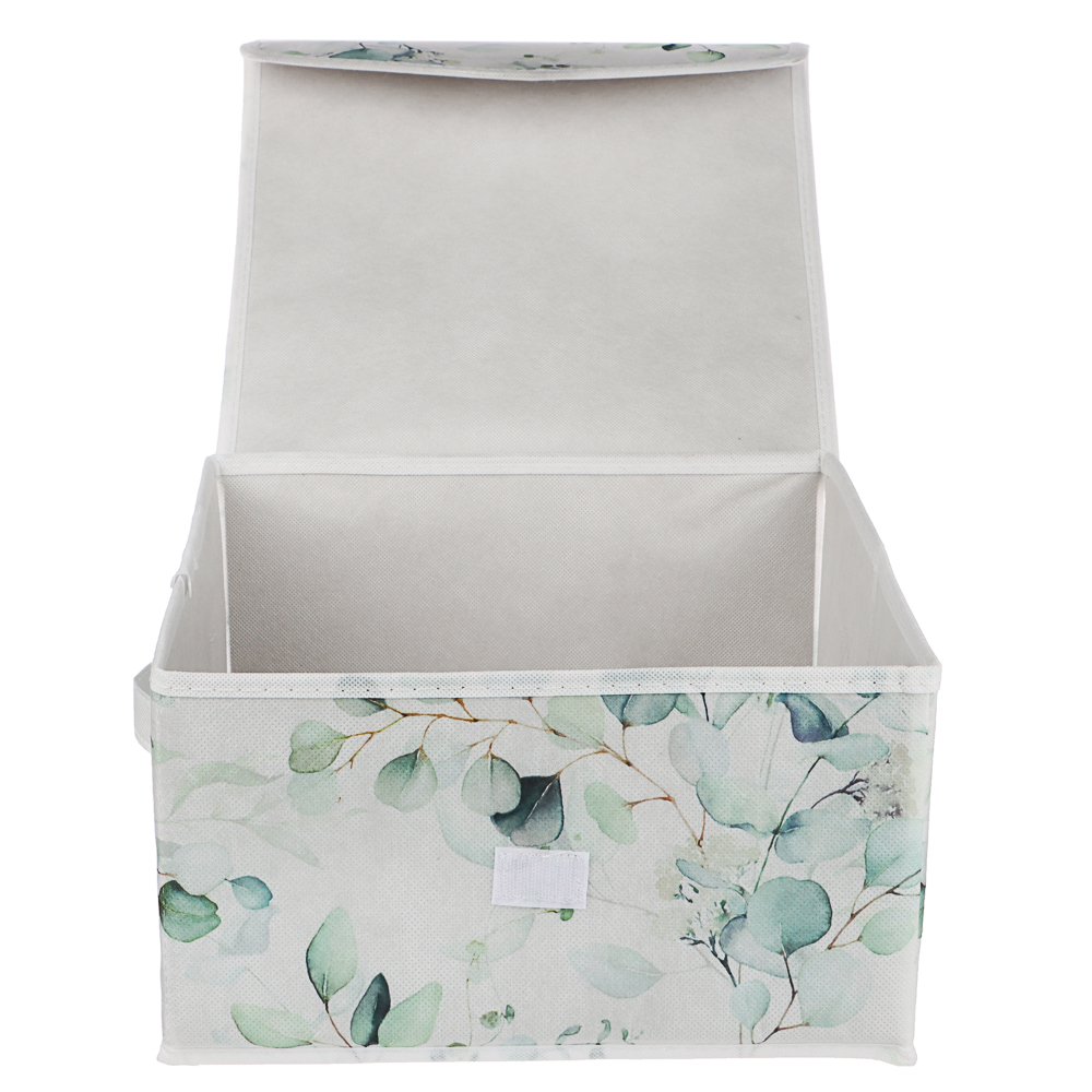 VETTA Рио-де-Жанейро Короб с крышкой, 28х30х16 см, спанбонд, арт.№ 457-758