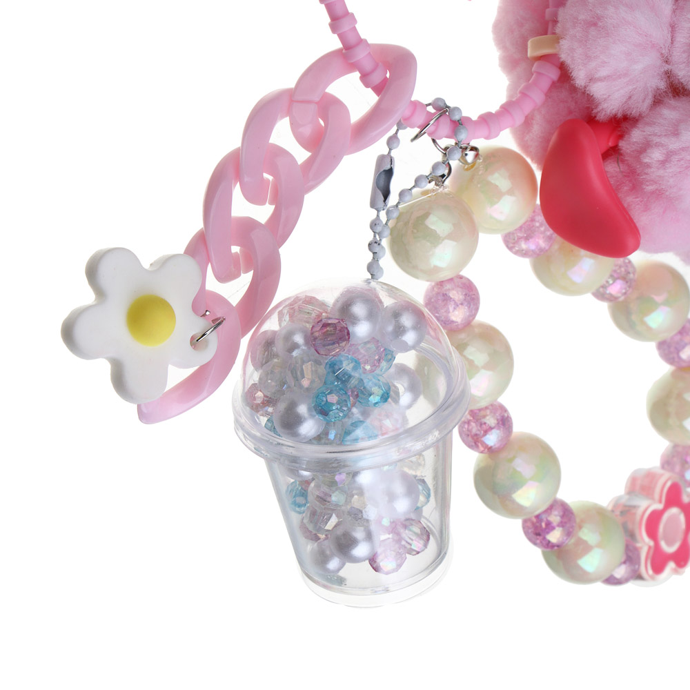 ХОББИХИТ Набор для творчества Брелок "Пушистики", PVC, ABS, 3 дизайна, арт.№ 287-461