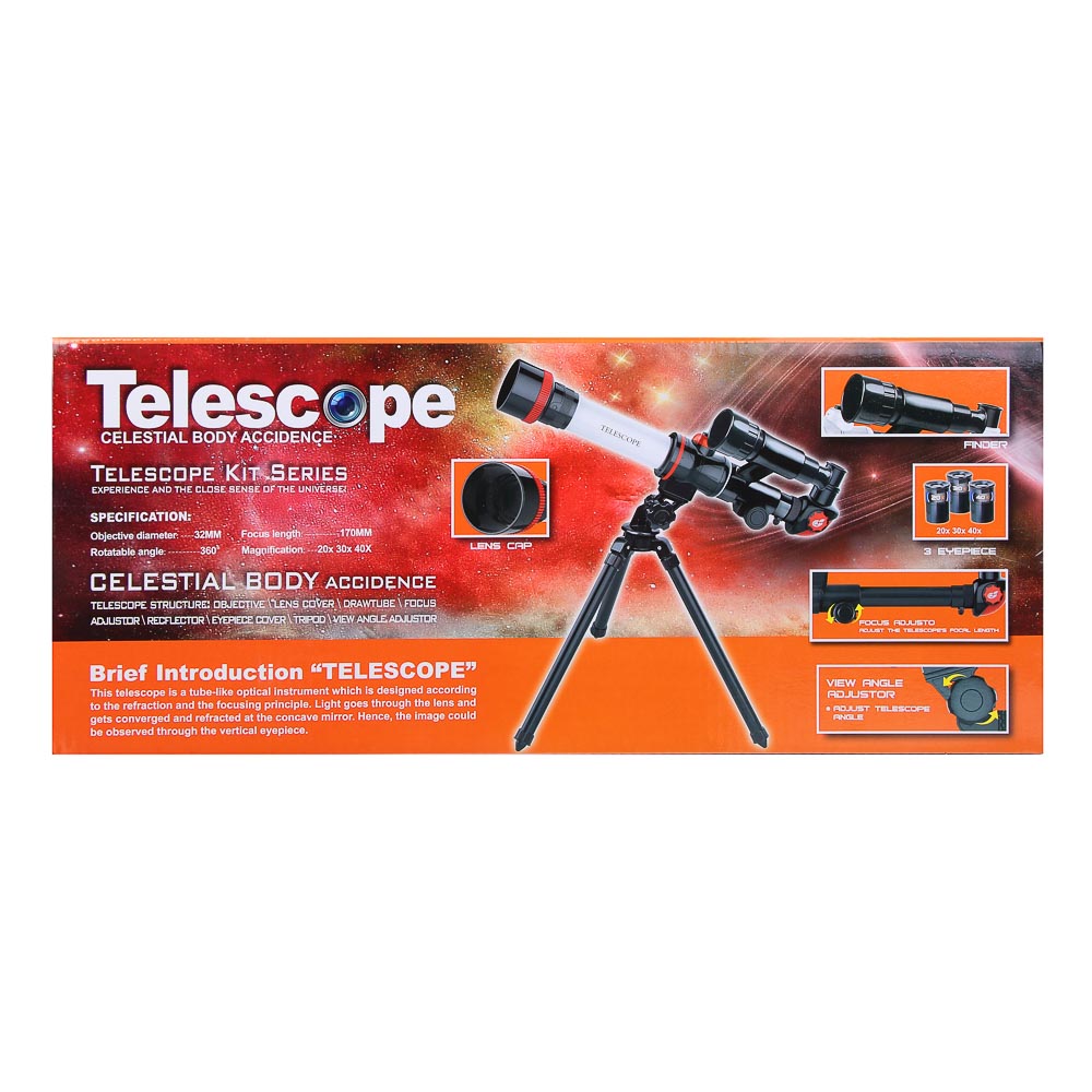 ИГРОЛЕНД Телескоп, ABS, 45,5х7,5х19см, арт.№ 283-237